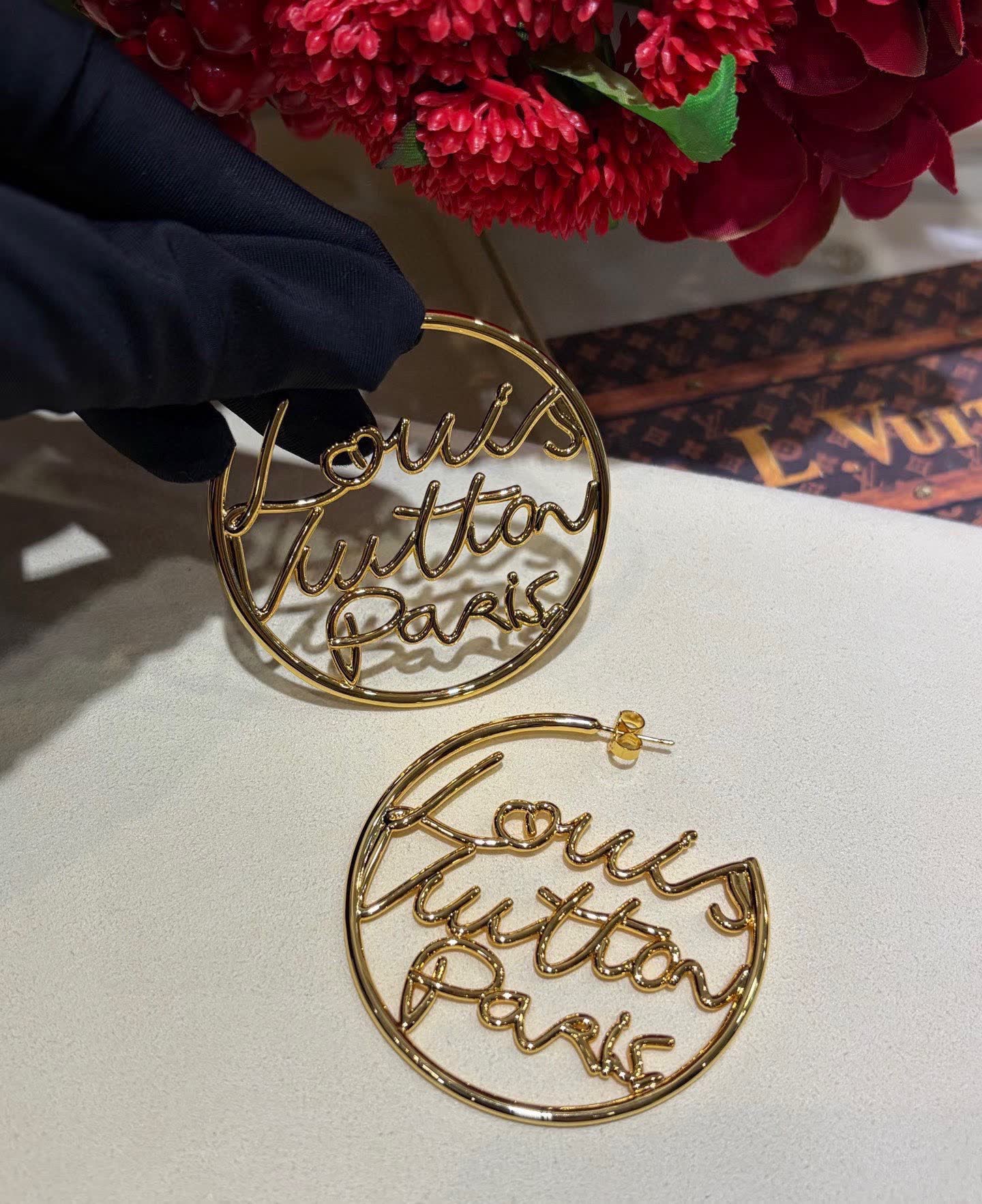 Louis Vuitton Paris Earrings